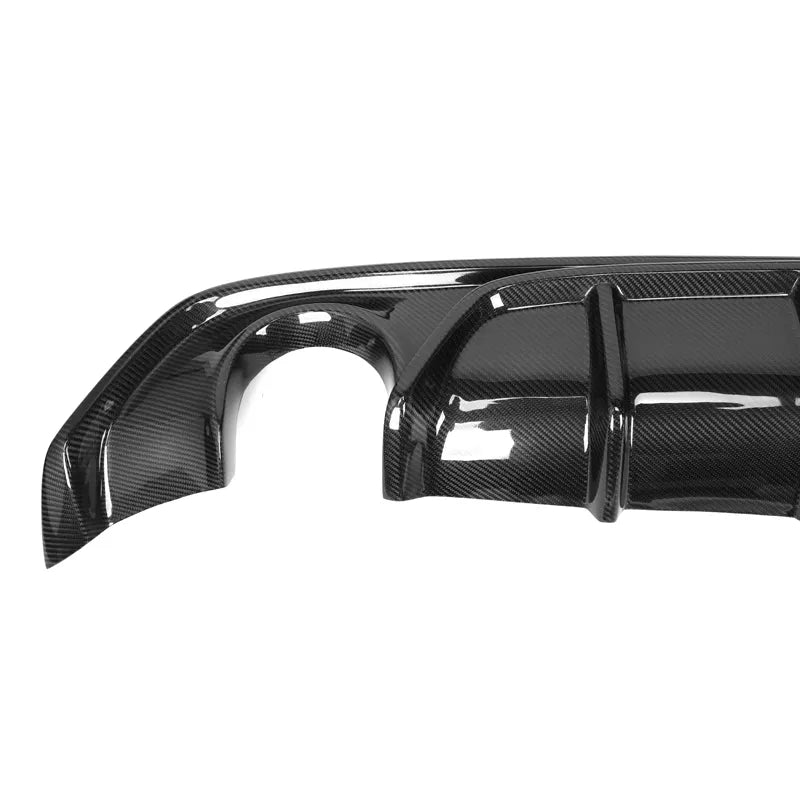 Carbon Fiber Rear Diffuser w/ LED Light -  Infiniti Q60 2016-2022.