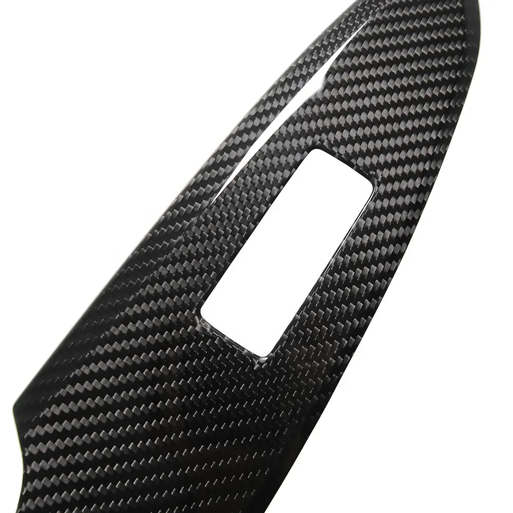 Carbon Fiber Window Switch Lift Lock Panel Trim Cover - Lexus RC RC200t RC300 RC350 RC-F SPORT 2015-2019.