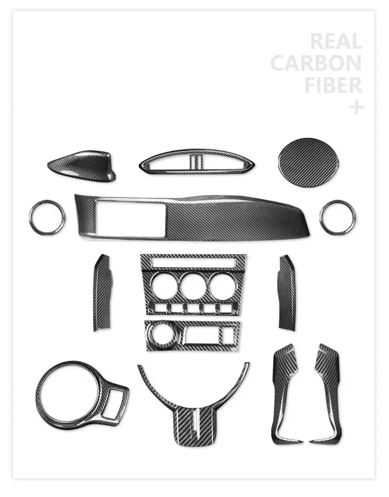 Toyota 86/ BRZ carbon fiber interior kit.
