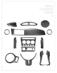 Toyota 86/ BRZ carbon fiber interior kit.