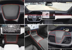 Carbon Fiber Interior Kit -  Tesla Model S 2023+.