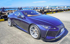 Carbon Fiber T Style Front Lip - Lexus LC500 LC500H.