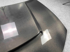 Carbon Fiber Hood w/ Hood Scoop - Dodge Charger.
