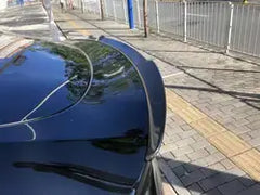Dry Carbon Fiber Rear Spoiler for Tesla Model Y Sedan.