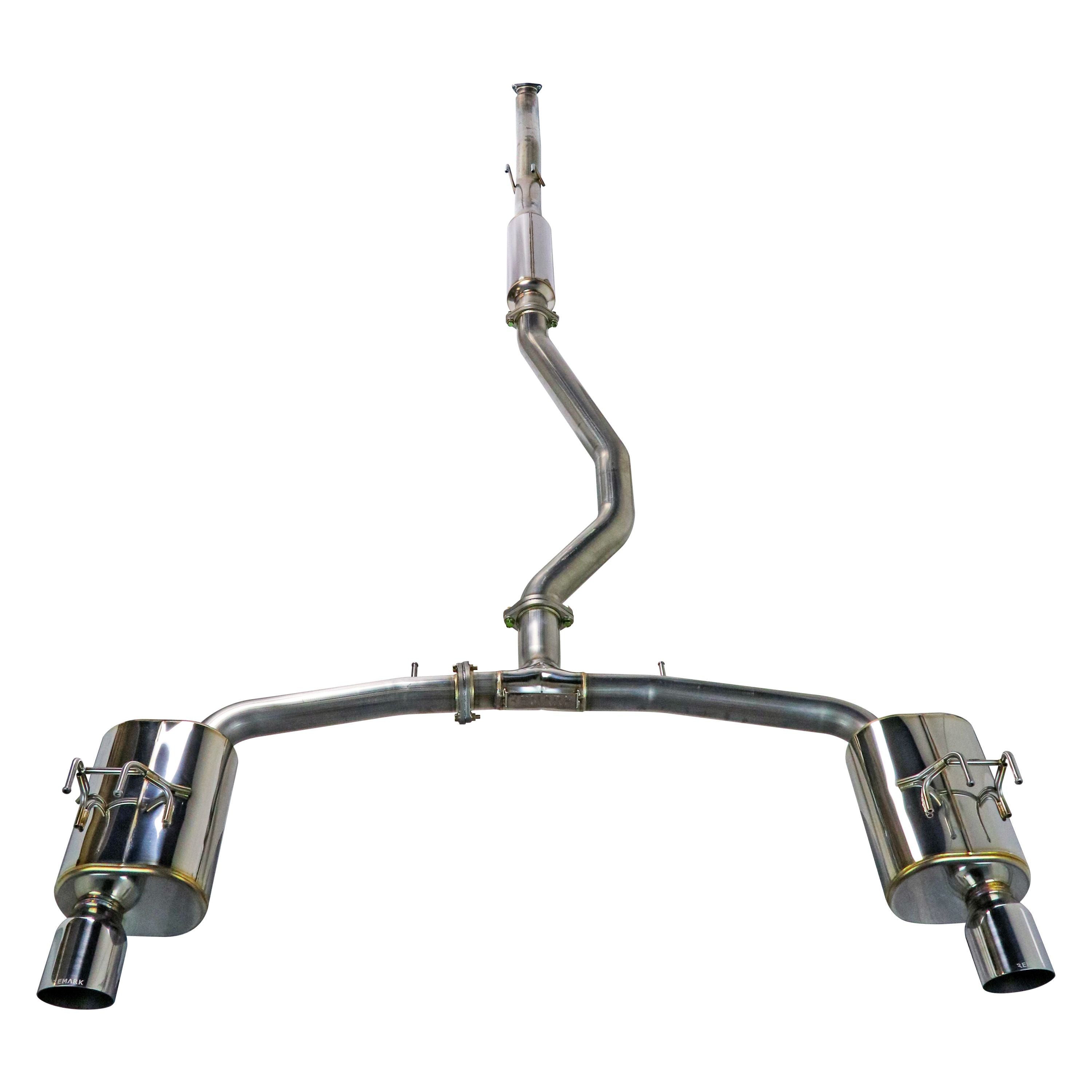 Remark Sports Touring Catback Exhaust | 2022+ Honda Civic / 2023+ Acura Integra (RK-C2076H-08/08TM).