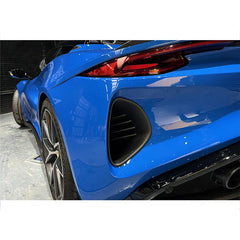 Dry Carbon Fiber Side Rear Bumper Vents - 2021-2024 Lotus Emira.