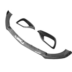 Carbon Front Splitter  Lip & Air Vent Cover -  Mercedes Benz W213 S213 E63 S 2016-2020.