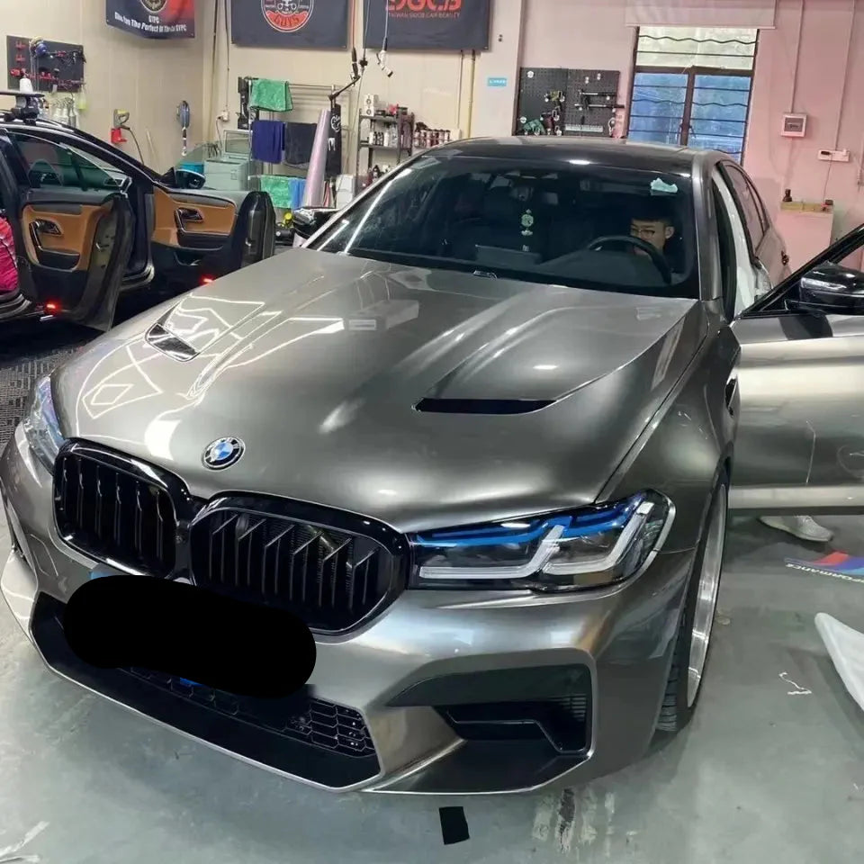 Aluminum CS Style Engine Hood Bonnet - BMW F90 Series / G30 5 Series.