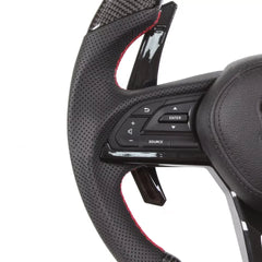 Facelift Conversion Carbon Fiber Steering Wheel complete steering wheel - Nissan GTR R35 2007-2020.