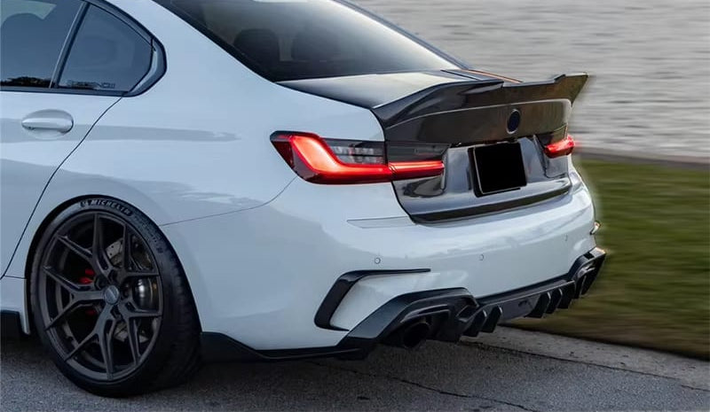 M Style Carbon Fiber Trunk - BMW M3 G80 G20 3 Series 2019-2024.