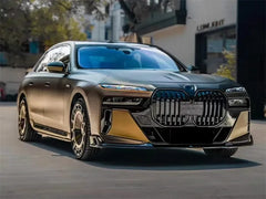 AE Style Carbon fiber front lip -  BMW 7 Series G70 2023+.