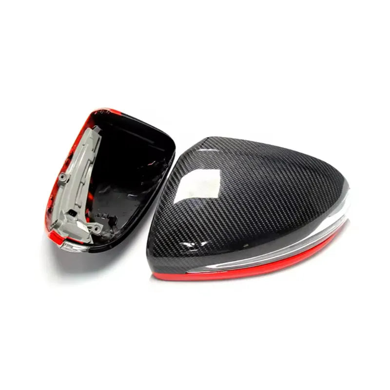Carbon Fiber Side Mirror Caps -  2017-2022 Mercedes E Class W213 C238 E63 E43 E400.