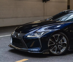 Carbon Fiber T Style Front Lip - Lexus LC500 LC500H.