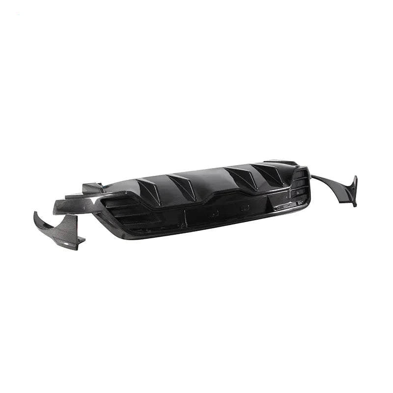 Dry Carbon Fiber Rear Diffuser - Porsche Taycan 4S / Cross Turismo.
