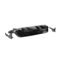 Dry Carbon Fiber Rear Diffuser - Porsche Taycan 4S / Cross Turismo.