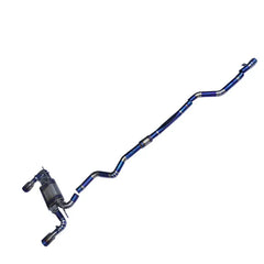Titanium Performance Valved Exhaust Cat Back System -  BMW F30 340i.