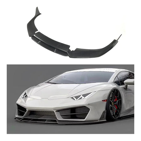 Carbon Fiber AP Front Splitter Lip - Lamborghini Huracan LP-580.