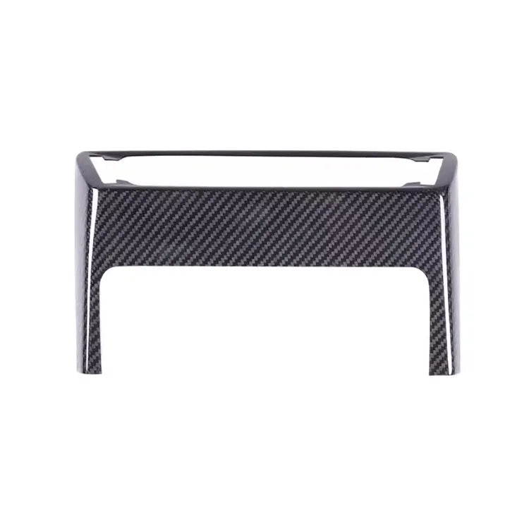 Carbon Fiber Center Console Air Conditioner Vent Panel Trim - Porsche 911 2019-2024.