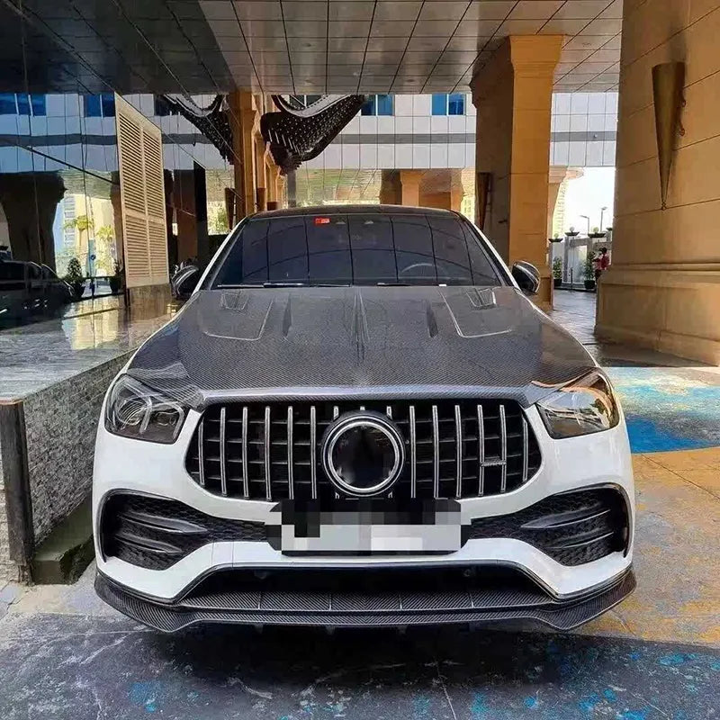 Carbon Fiber Aerodynamic Kit (4pc) - Mercedes GlE Coupe.