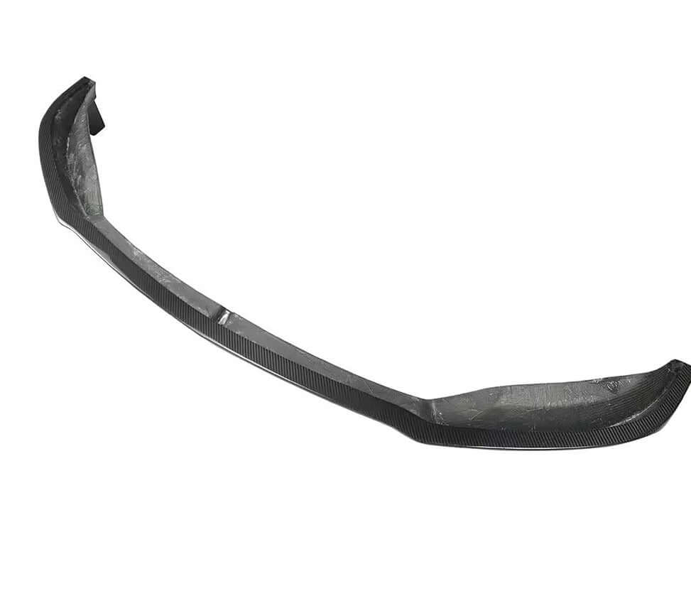 Carbon Fiber V Style Front Lip - Tesla Model 3.