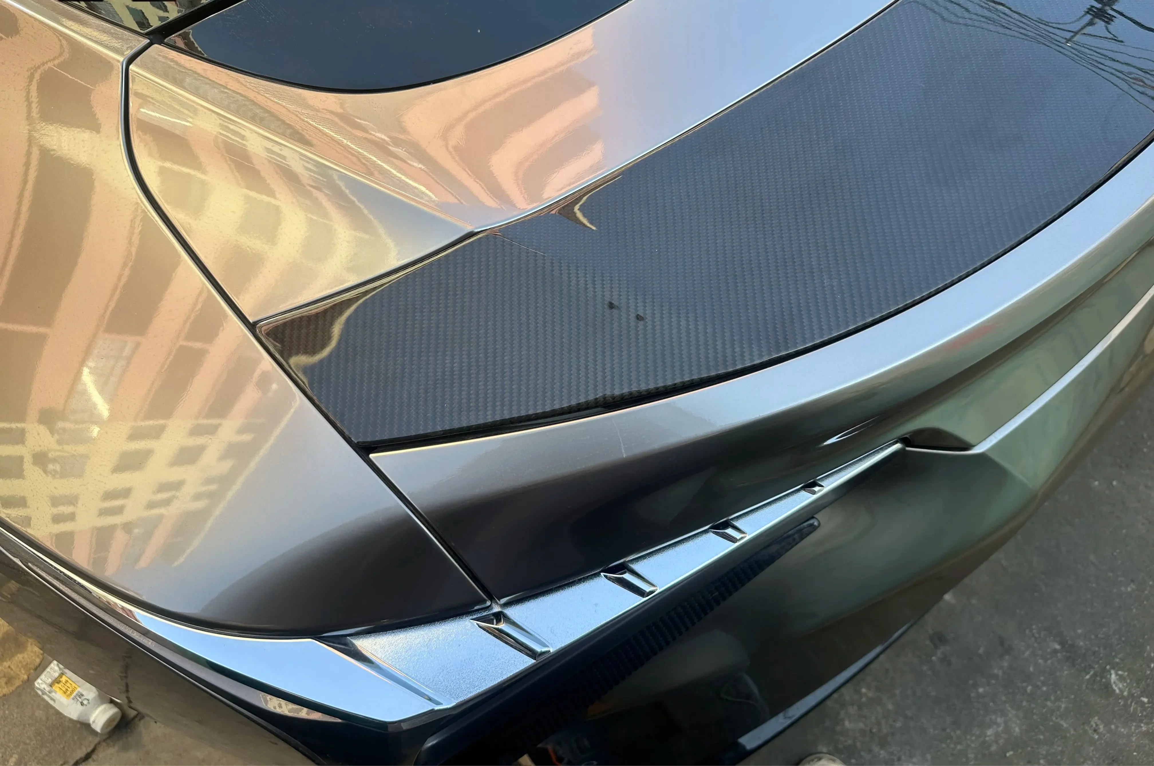 Prepreg Carbon Fiber Rear Spoiler - Lexus LC500 LC500h.