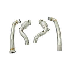 Sport Downpipes w/ HeatShield - Mercedes-Benz AMG GT GTC GTR GTS 4.0T.