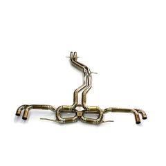 High Flow Gold Titanium Catback Exhaust System - Lamborghini Urus