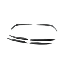 Carbon Fiber Front Bumper Fog Lamp Vents -  Mercedes Benz E43 E300 E400 E450 Sport 2016-2020.