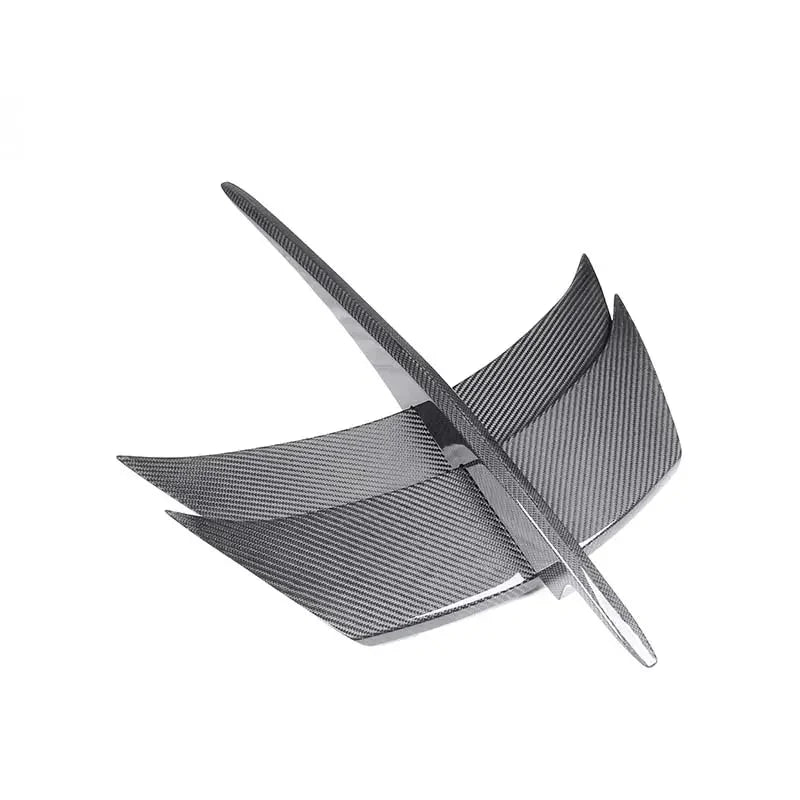 Carbon Fiber Engine Hood Bonnet Trim - Ferrari F8 Tributo Spider