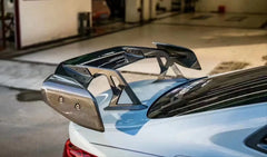 AD Style Carbon Fiber Swan Neck Wing V3 - BMW G87 M2 G80 M3 G82 M4.