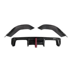 Carbon Fiber Rear Diffuser w/ brakelight V1 - BMW G80 M3 & G82 / G83 M4.