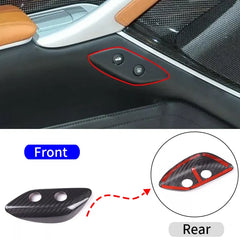 Carbon Fiber Interior  Center Console Gear Cup Holder Panel Cover -Ferrari F12 Berlinetta.
