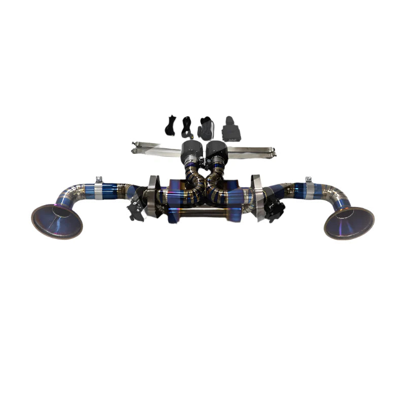High Performance Titanium Valved Catback Exhaust System - Porsche 911 992 GT3 4.0T 2021+.