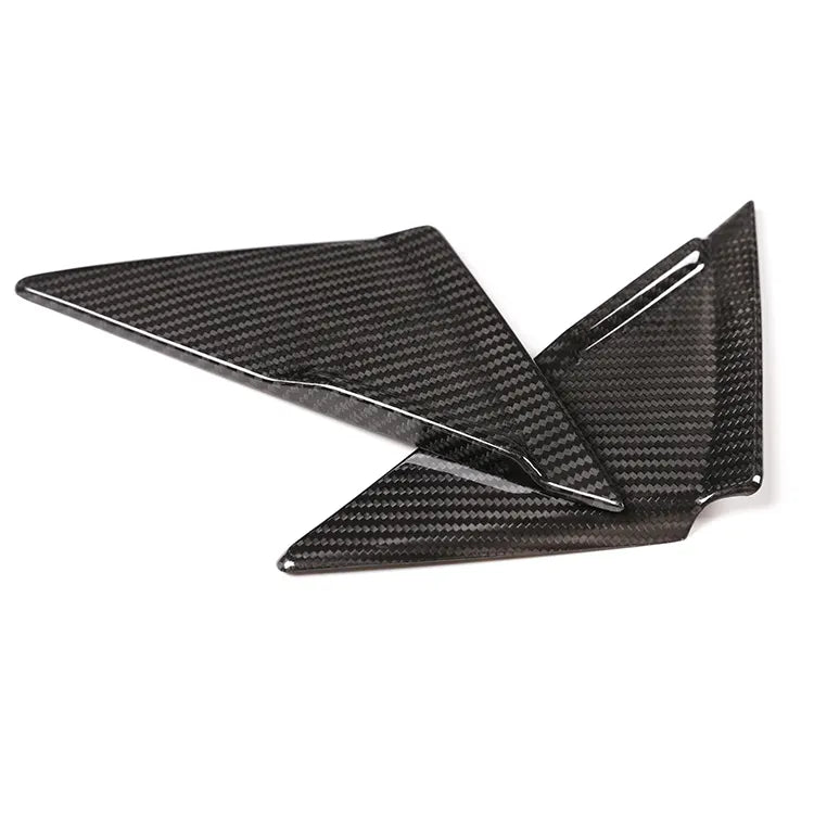 Carbon Fiber Door Wind Window reducter Trim A Pillar - Nissan GTR R35 2008-2016.