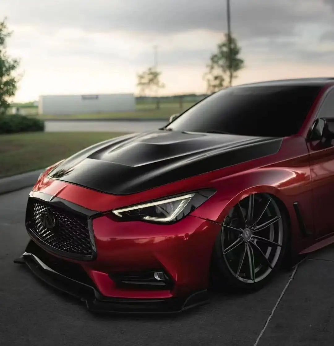 GTS Carbon Fiber Hood - Infiniti Q60 2016+.