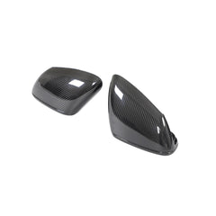 Pre-preg Carbon Fiber Side Mirror Replacement Set - Porsche Taycan 9J1 19-20.