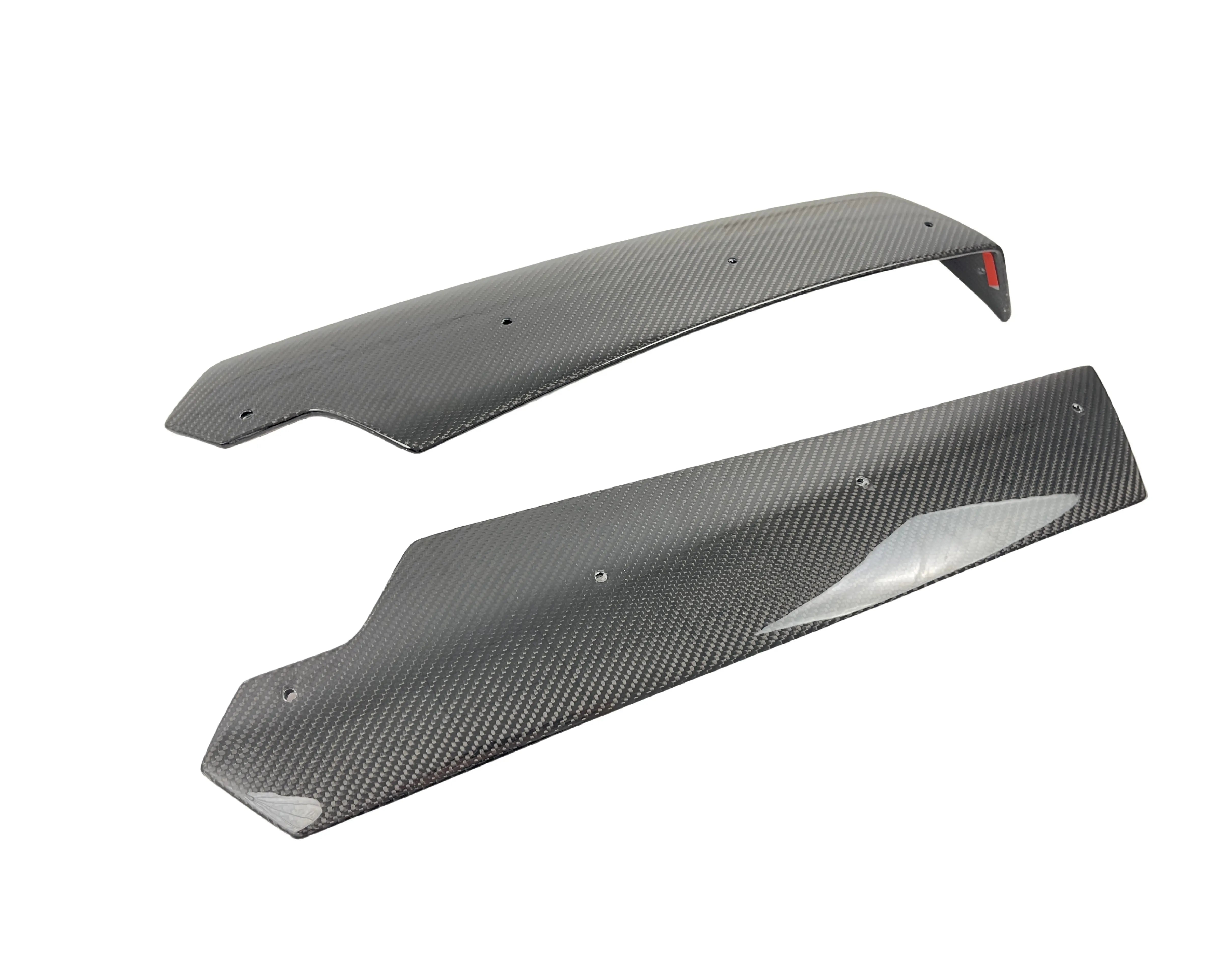 Carbon Fiber Rear Spoiler Wicker Bill - 15-19 C7 Corvette Z06 Grand Sport.
