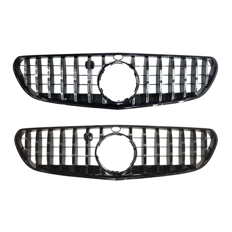 Gloss Black GT Style  Front Grille - Mercedes S Class W217 2018+.