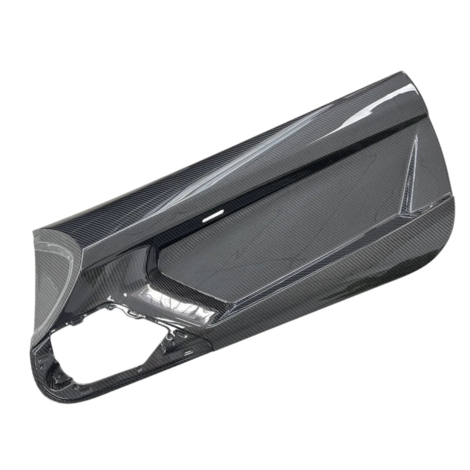 Dry Carbon Fiber Door Panel Cover - Huracan LP580 610 EVO.