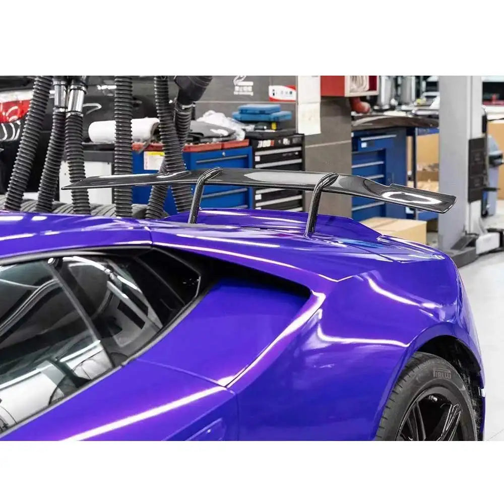 N style Carbon Fiber Rear Trunk Spoiler Wing - Lamborghini Huracan LP580/LP610/EVO.