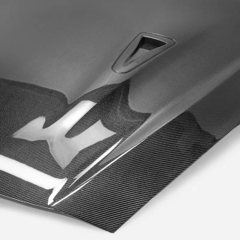 OEM Style Gloss Carbon Fiber Hood - Nissan R35 GTR.