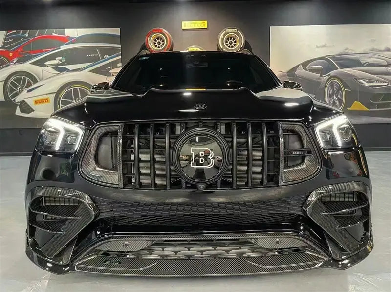 Mercedes GLE W167/C167 Carbon Fiber Front Grille.