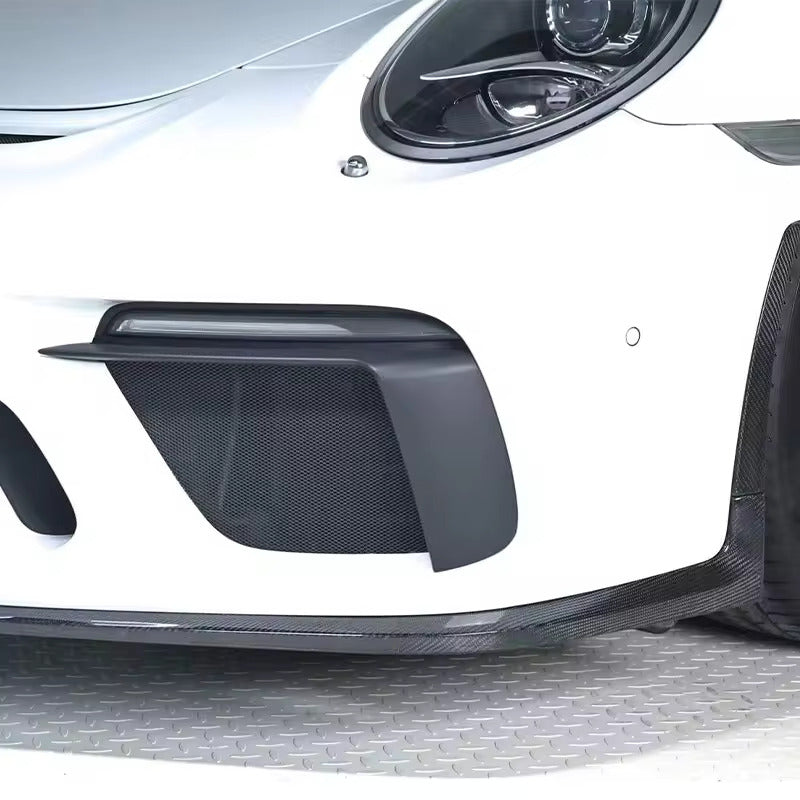 Carbon Fiber Front Lip (3pc) - Porsche 991 GT3.