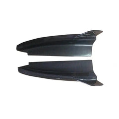 Carbon Fiber Rear Bumper Canard Splitter -  Mercedes-Benz C Class A205 C205 Sport C43 AMG Sedan Coupe 2015 - 2019.