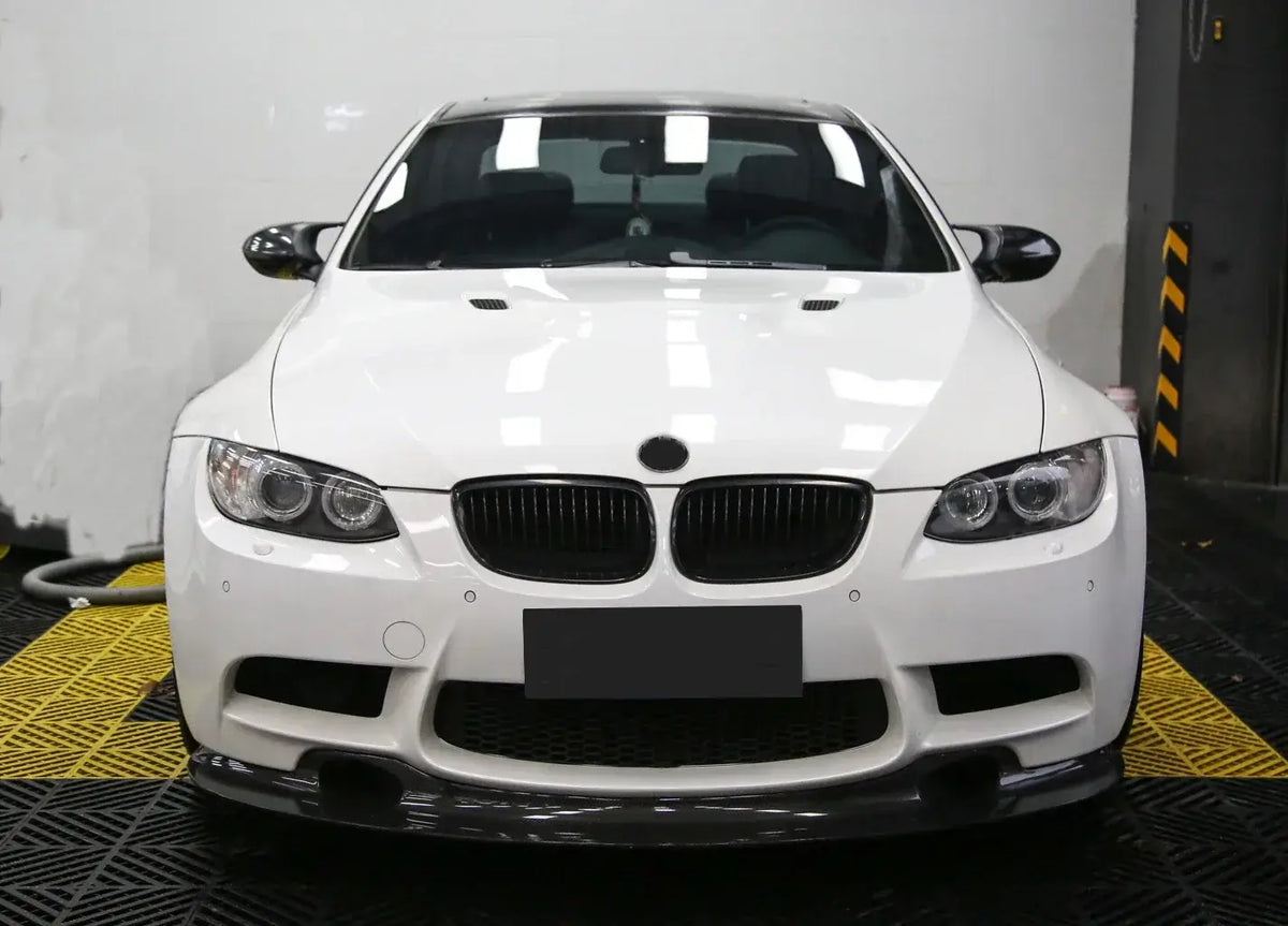 Dual Slat Carbon Fiber Front Grilles - BMW E90/E91/ E92/ & E93 M3 & 3 Series.