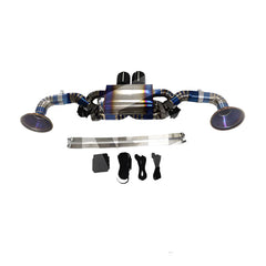 High Performance Titanium Valved Catback Exhaust System - Porsche 911 992 GT3 4.0T 2021+.