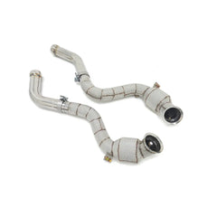 High Performance Catless Down Pipes - Mercedes Benz W205 C63 C63S AMG.