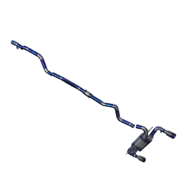 Titanium Performance Valved Exhaust Cat Back System -  BMW F30 340i.
