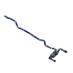 Titanium Performance Valved Exhaust Cat Back System -  BMW F30 340i.