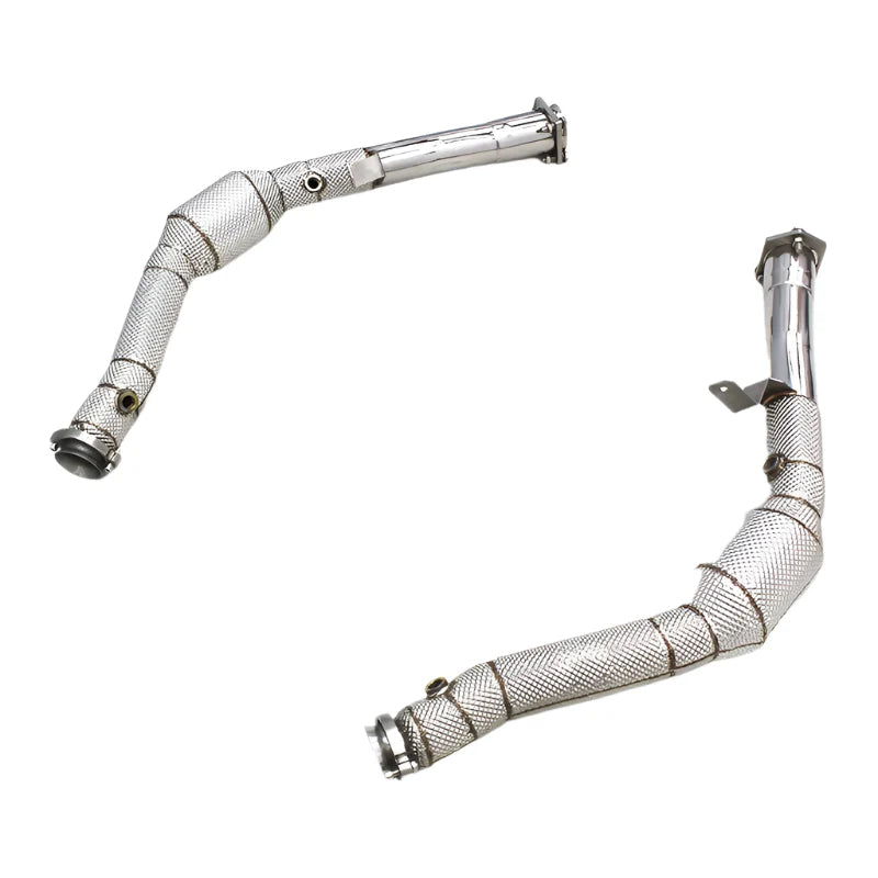 Mercedes-Benz G63 AMG Exhaust Down pipe w/ heatshield 2013-2019.